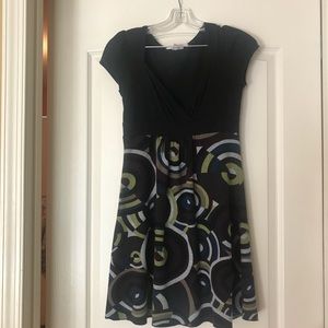 Fun colorful dress perfect for colder months!